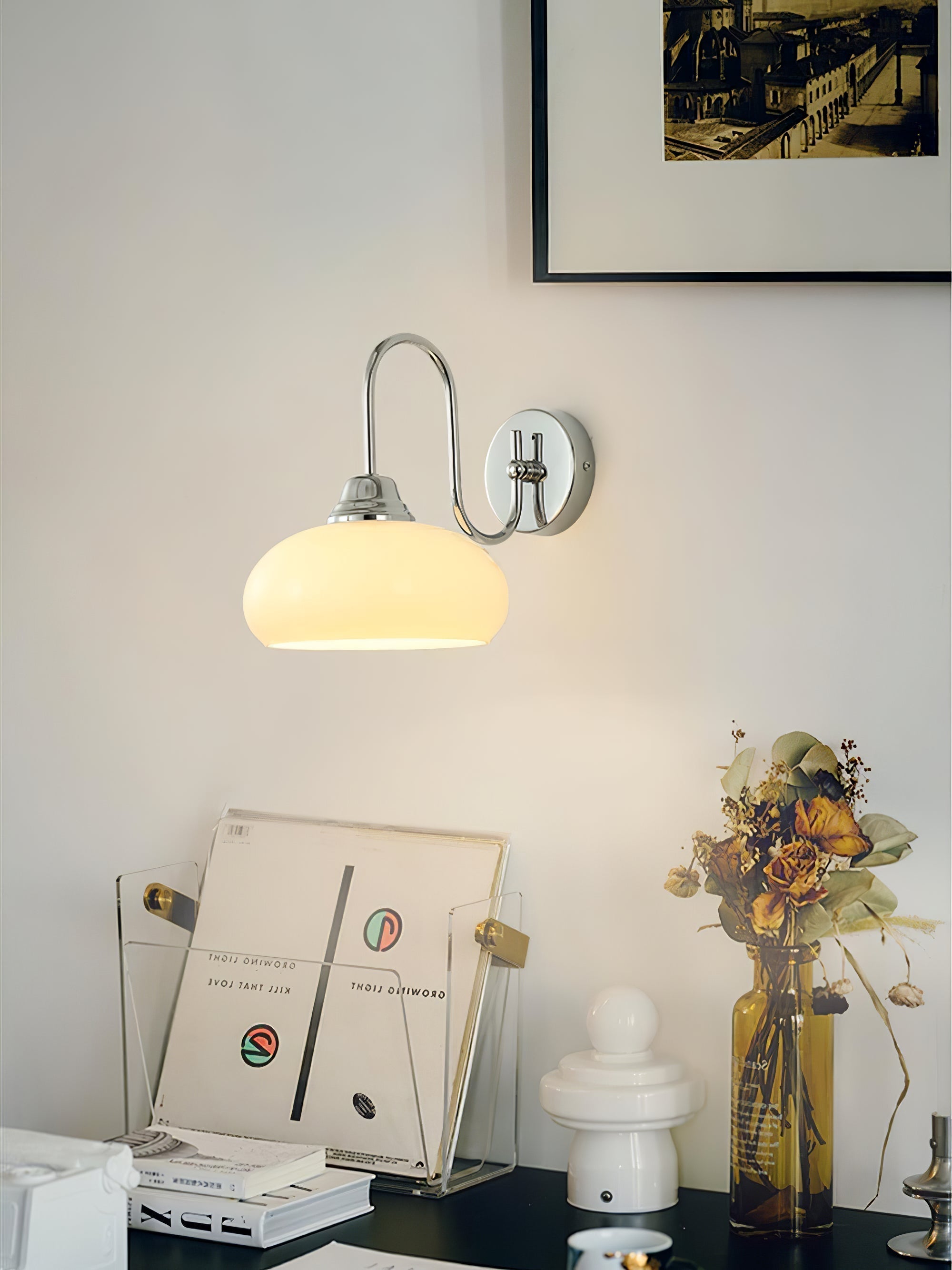 Ardell Art Deco Brass Wall Light