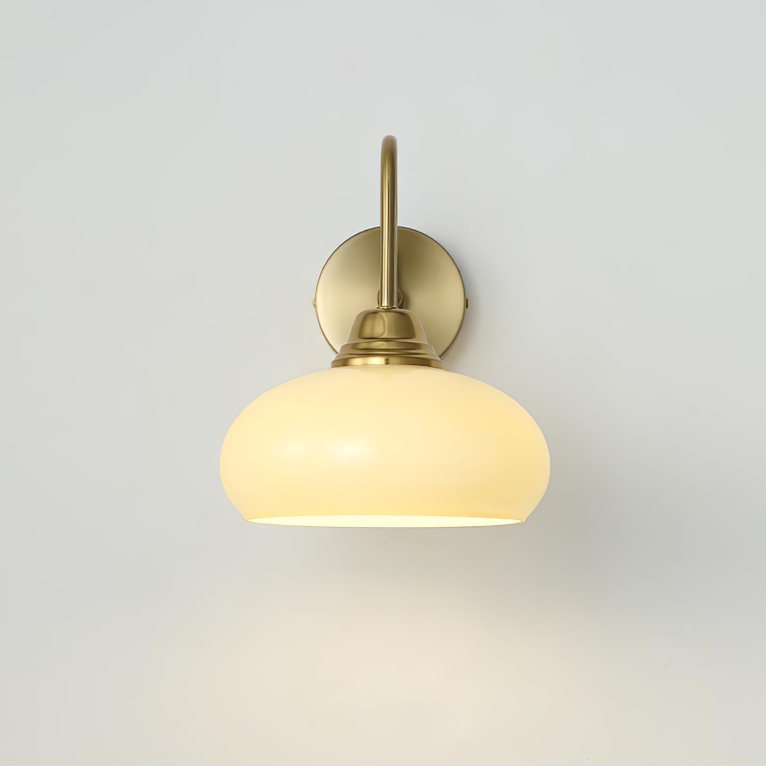 Ardell Art Deco Brass Wall Light