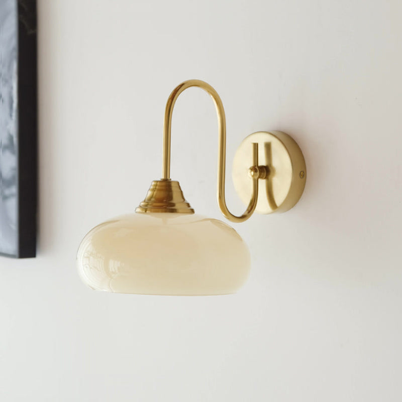 Ardell Art Deco Brass Wall Light