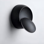 Adjustable Black LED Wall Sconce Lighting – Modern Wall Lamp for Living Room