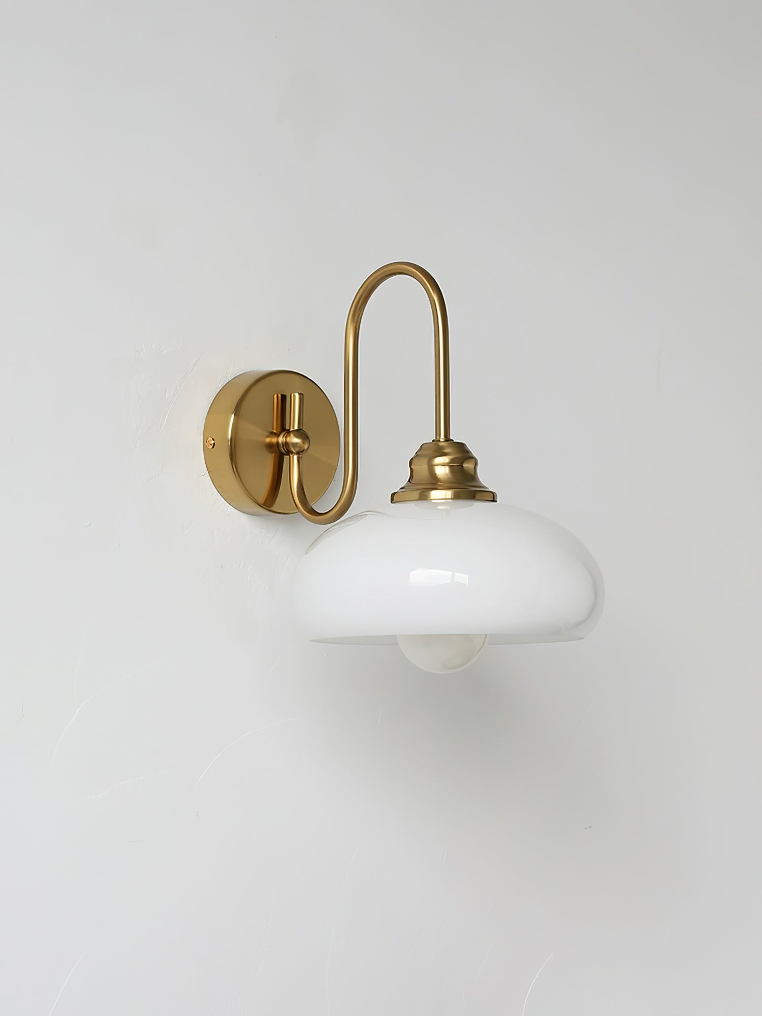 Ardell Art Deco Brass Wall Light