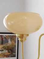 Ardell Art Deco Brass Wall Light
