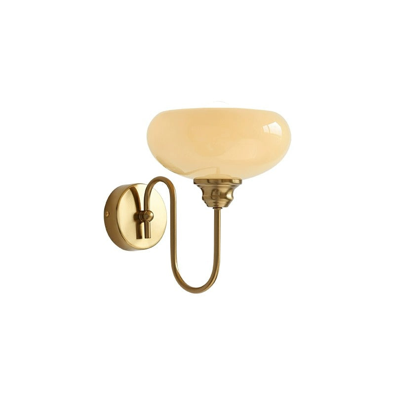 Ardell Art Deco Brass Wall Light
