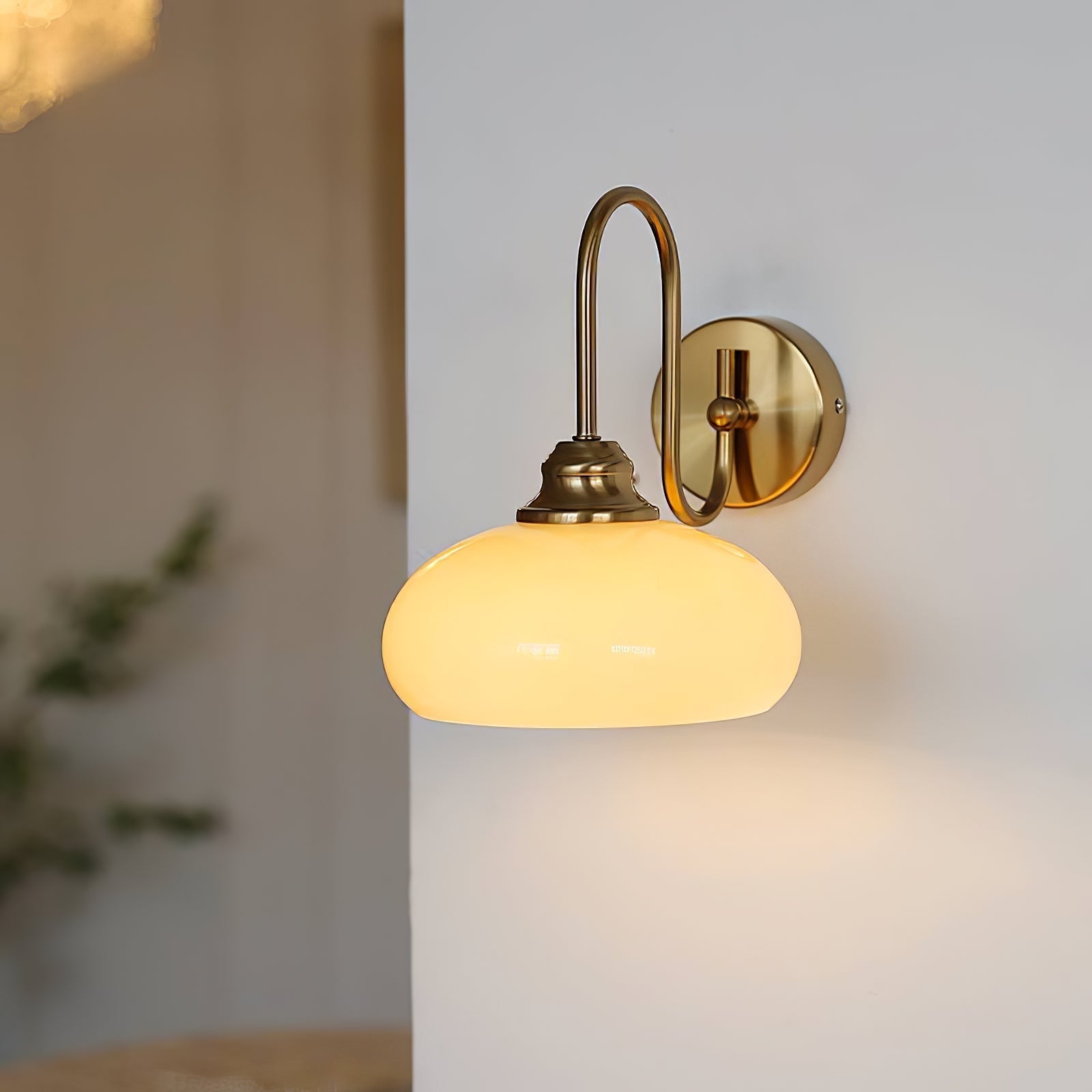 Ardell Art Deco Brass Wall Light