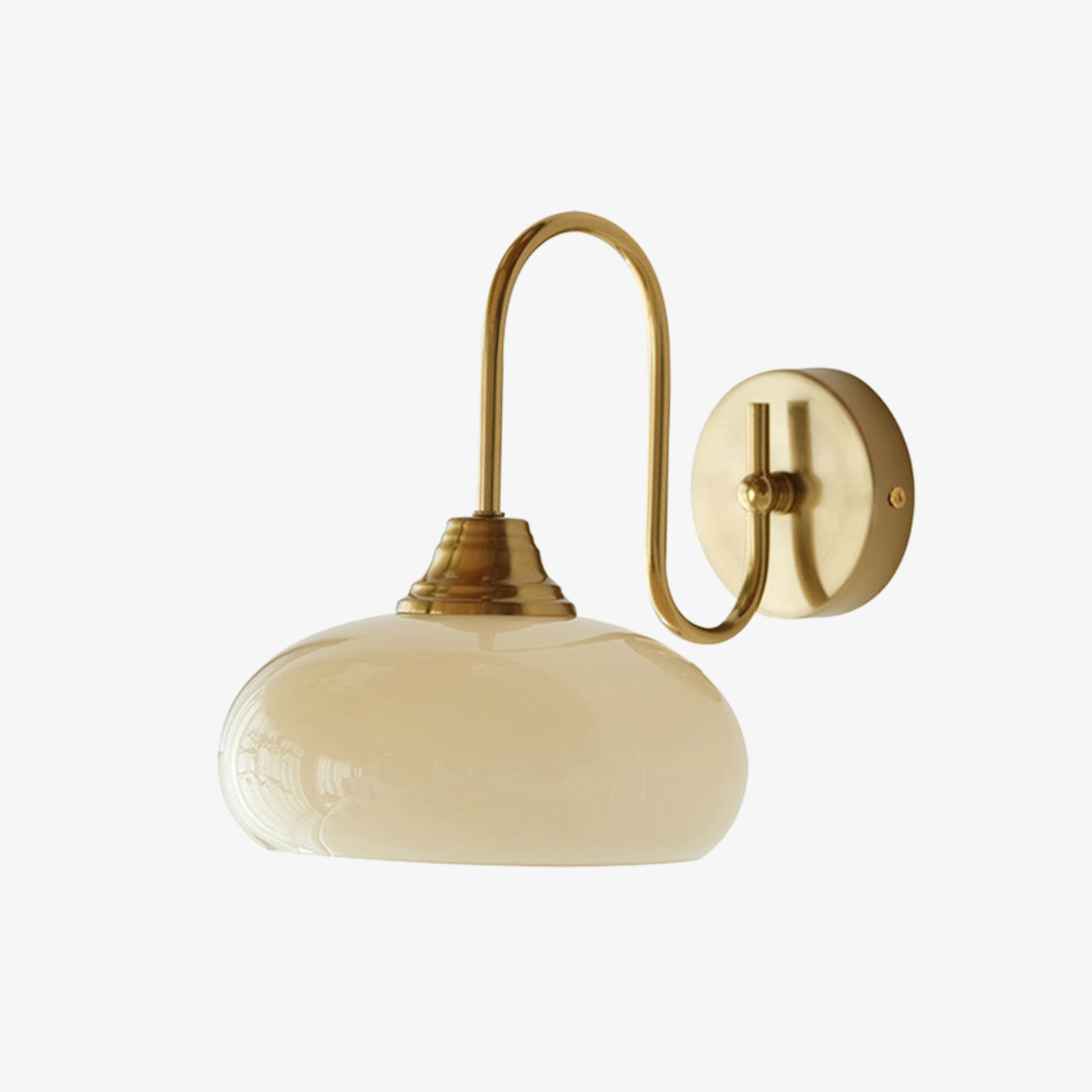Ardell Art Deco Brass Wall Light
