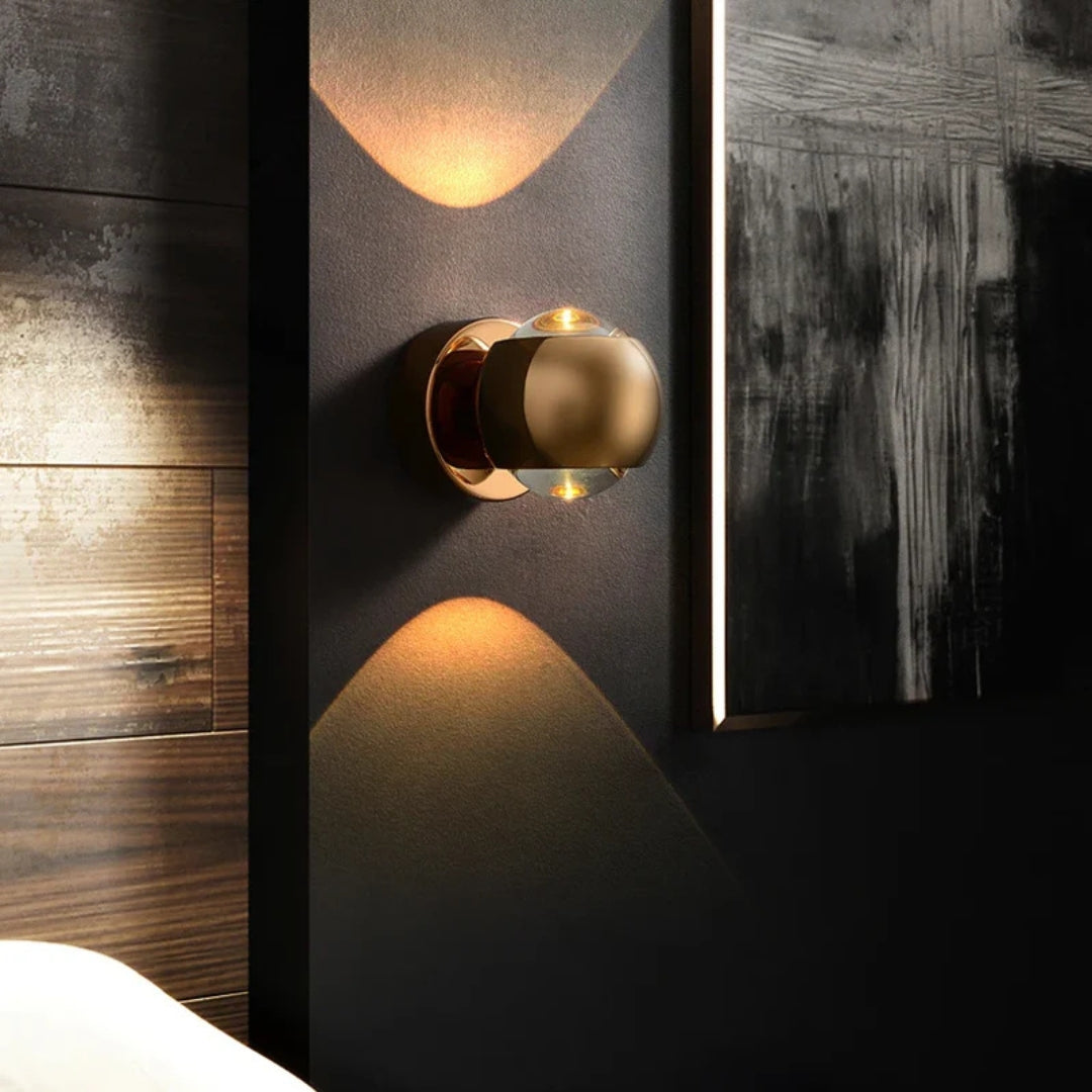 Ardric Modern Hourglass LED Wall Sconce