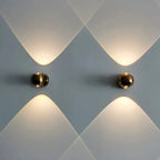 Ardric Modern Hourglass LED Wall Sconce