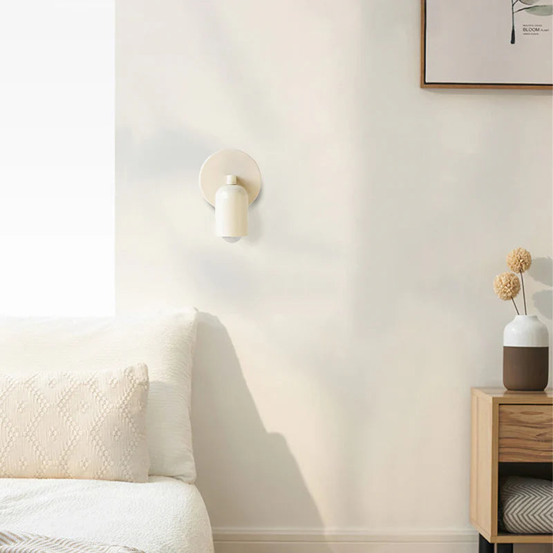 Colorful Minimalist Wall Sconce – Elegant Glass Light for Small Spaces