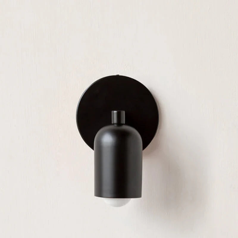 Colorful Minimalist Wall Sconce – Elegant Glass Light for Small Spaces