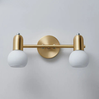 Elegant Nordic Vanity Mirror Lights – Minimalist Metal & Glass