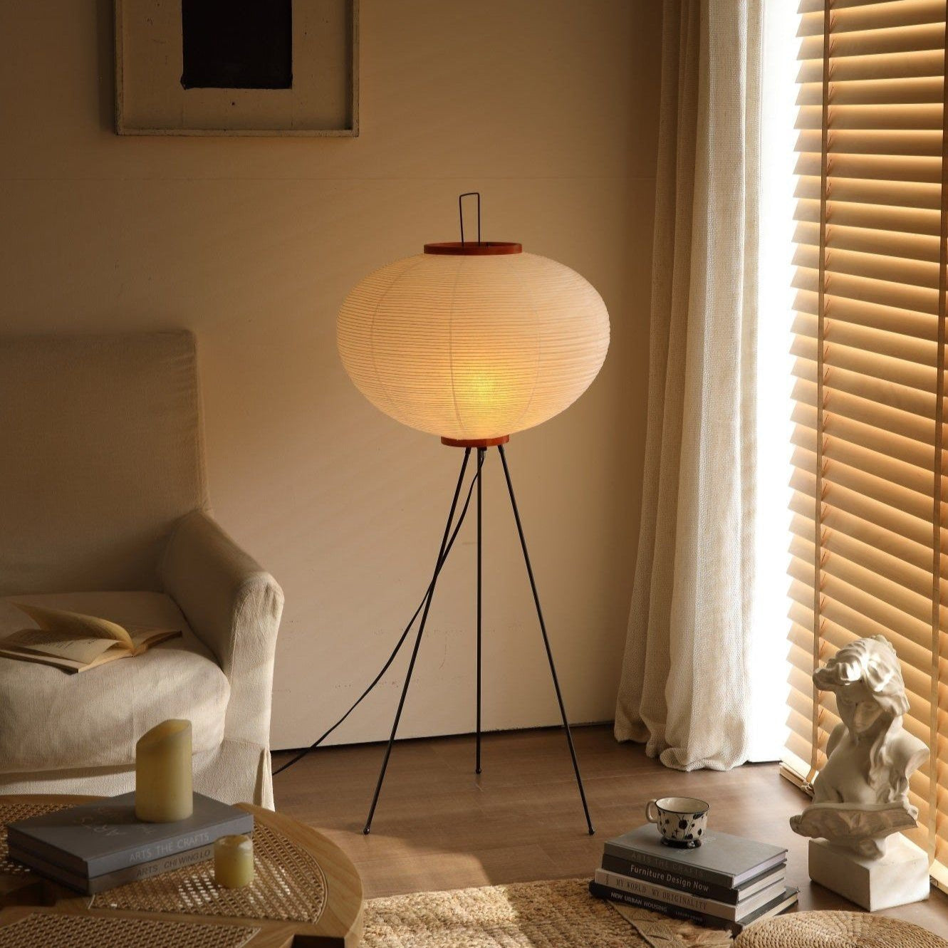 Halo Paper Floor Lamp