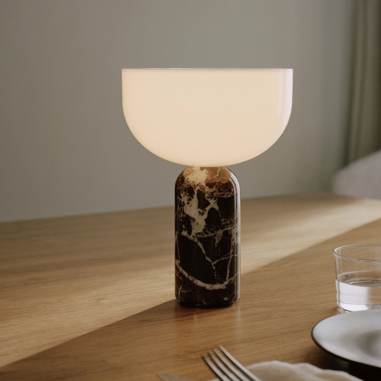 Roma Marble Portable LED Table Lamp