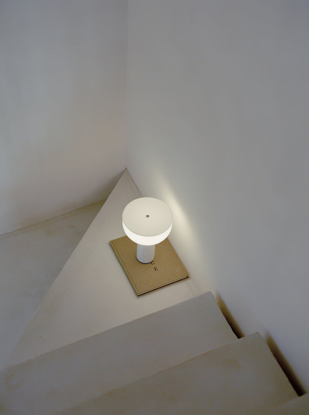 Roma Marble Portable LED Table Lamp