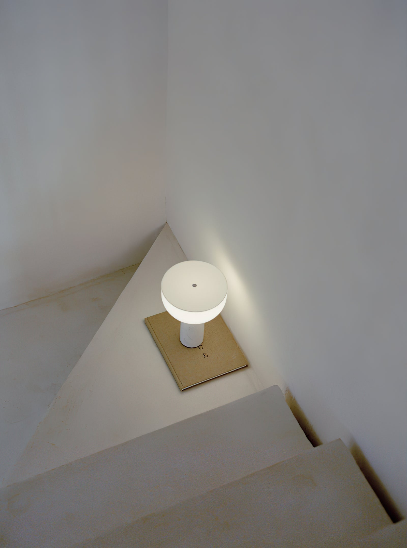 Roma Marble Portable LED Table Lamp