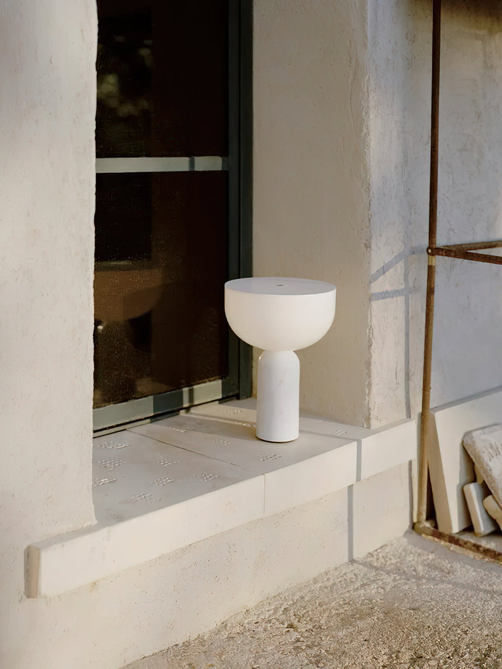 Roma Marble Portable LED Table Lamp