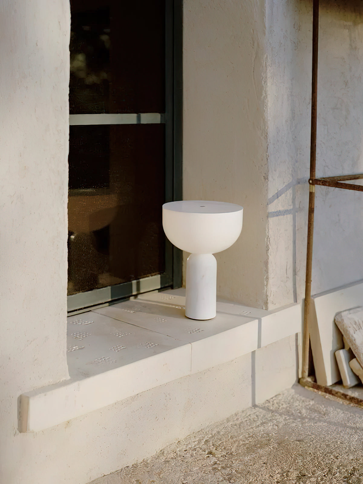 Roma Marble Portable LED Table Lamp