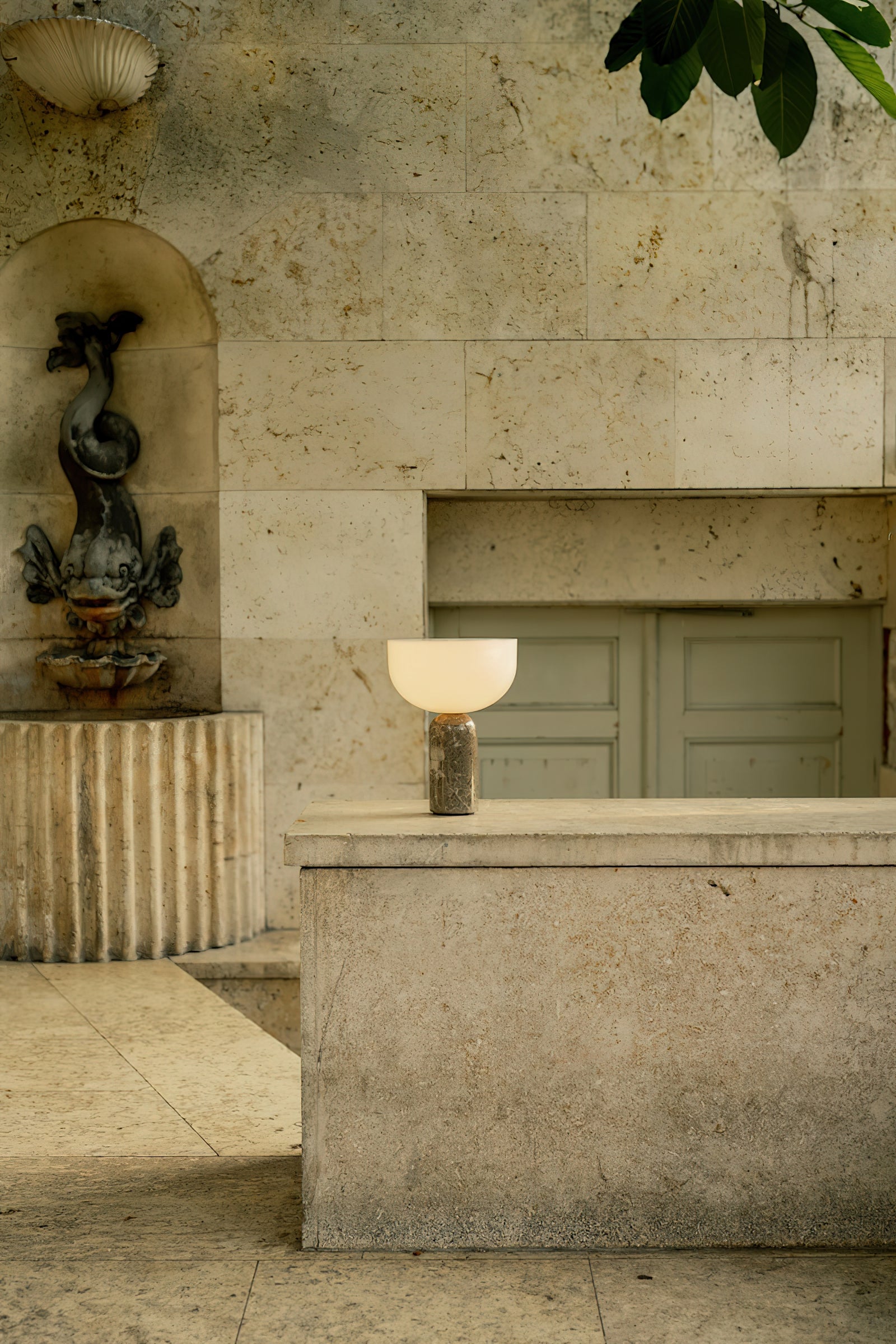 Roma Marble Portable LED Table Lamp