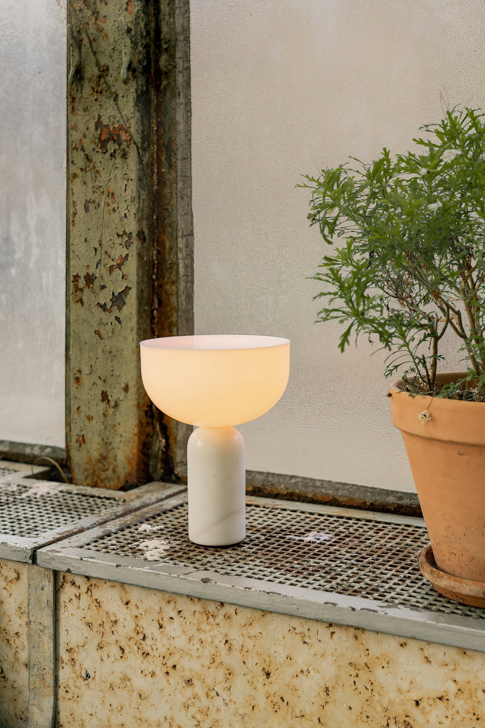 Roma Marble Portable LED Table Lamp