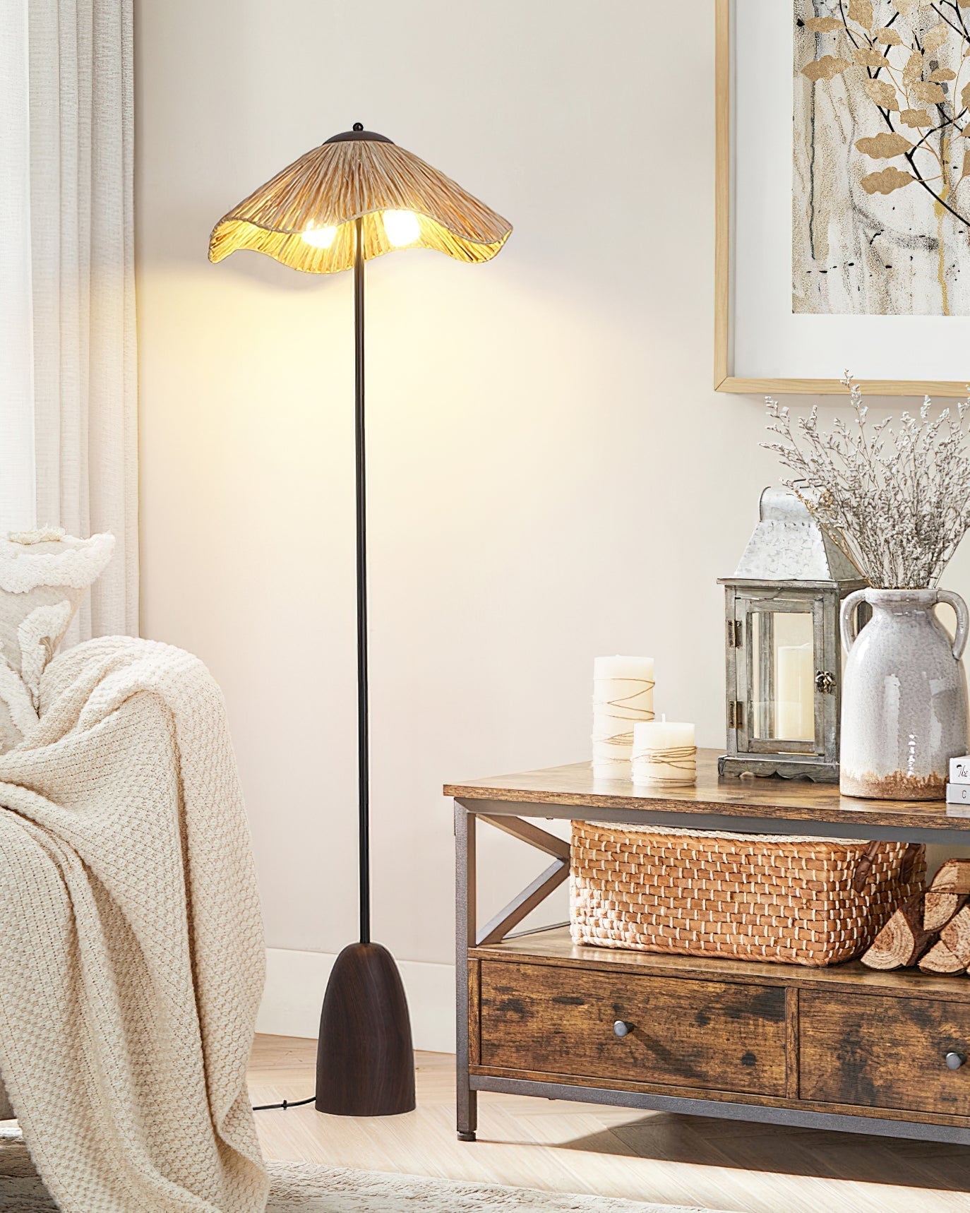 Solea Japandi Floor Lamp
