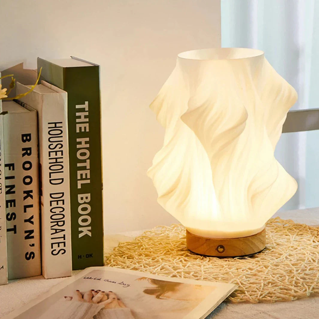 Virella Modern Wave LED Table Lamp