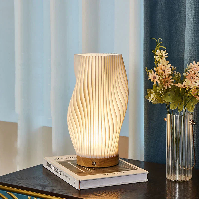Virella Modern Wave LED Table Lamp