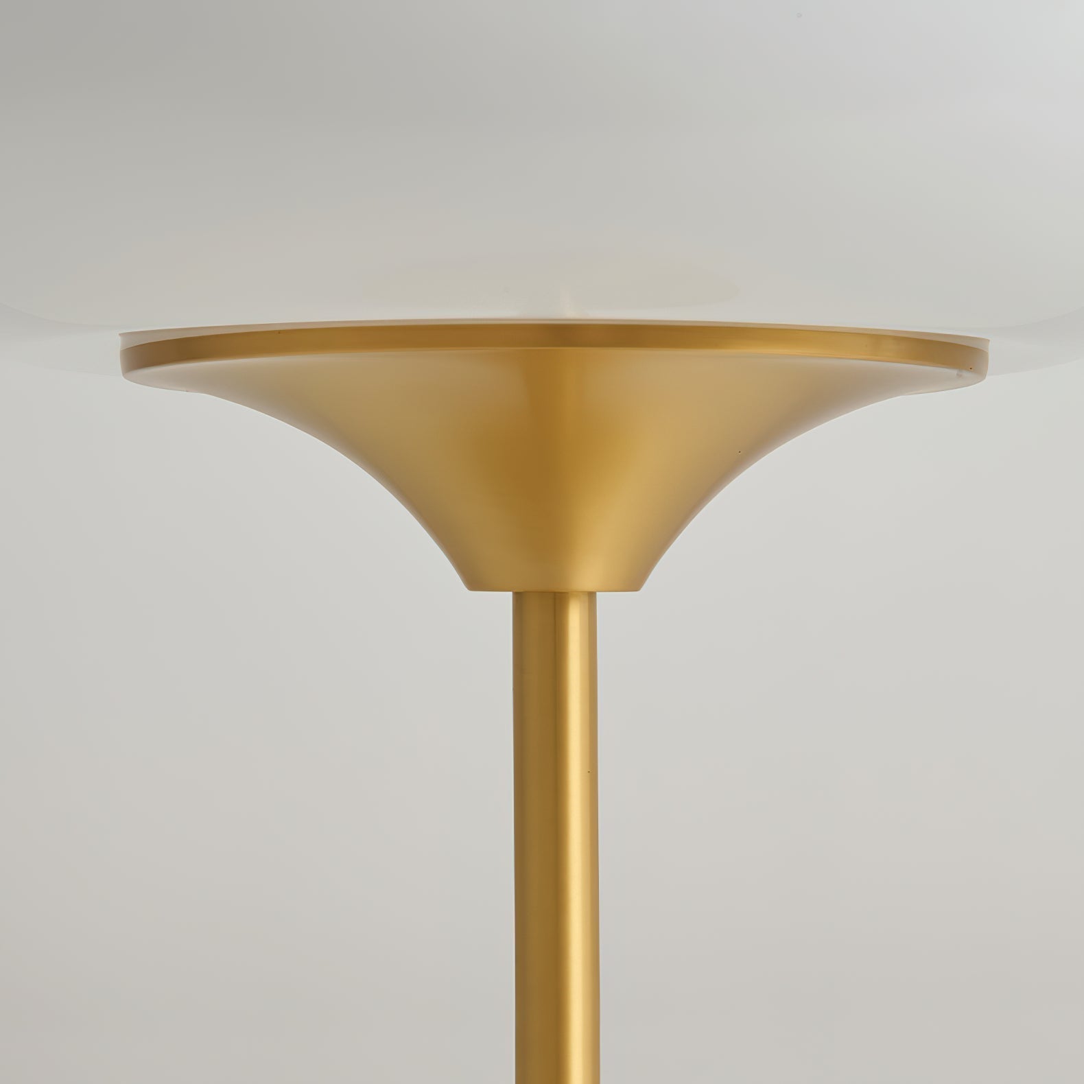 Vita Brass Glass Table Lamp